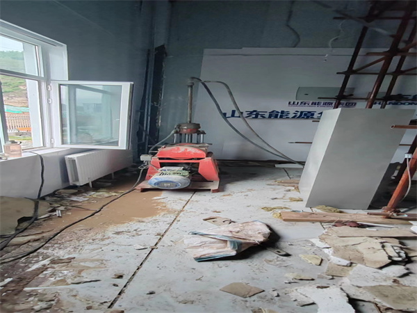 望江地基基础下沉墙体裂缝加固注浆顶升施工